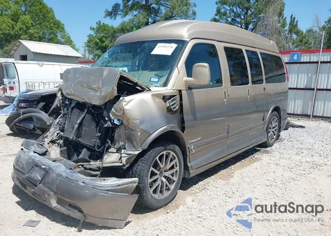 2013 Chevrolet Express G1500 3Lt from USA, damaged, VIN 1GBSGDC45D1130306